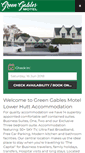 Mobile Screenshot of greengablesmotel.co.nz